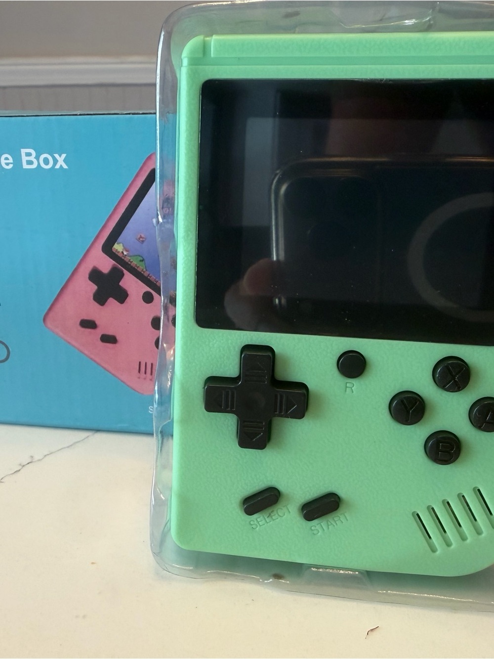 Game Box Plus Retro Handheld Console – Green, 400+ Games Built In - Picture 7 of 8
